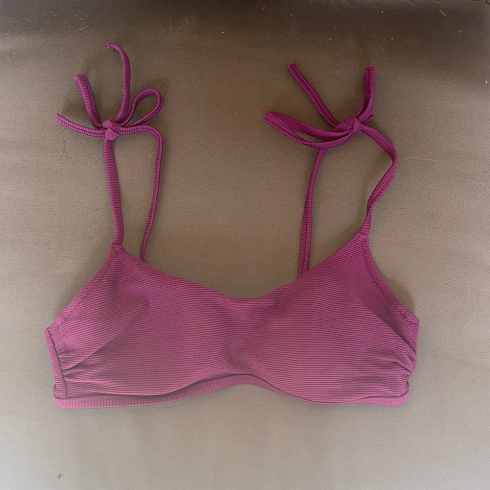 Magenta purple bikini top